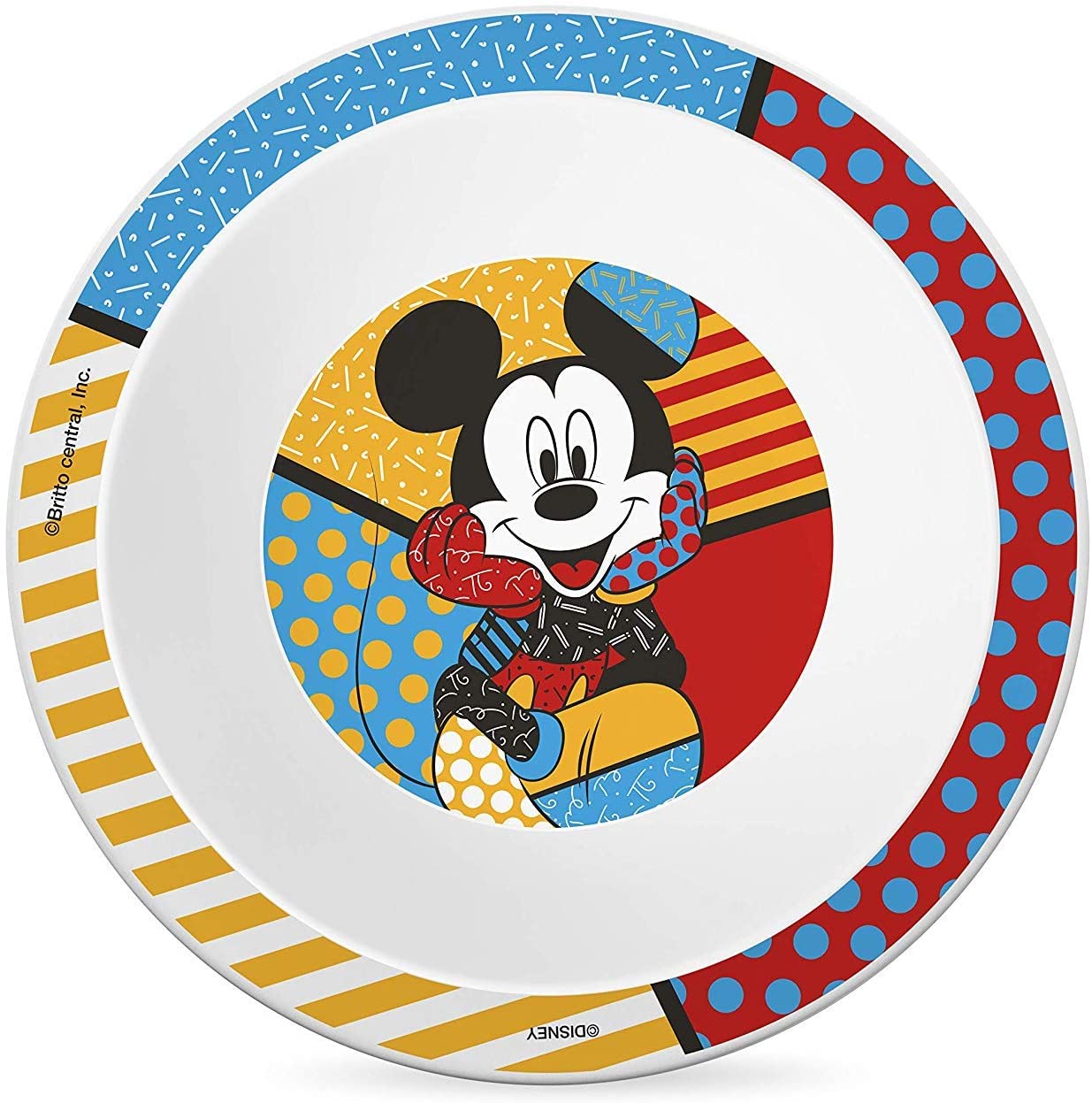 Prato Fundo Disney By Britto - Nuk